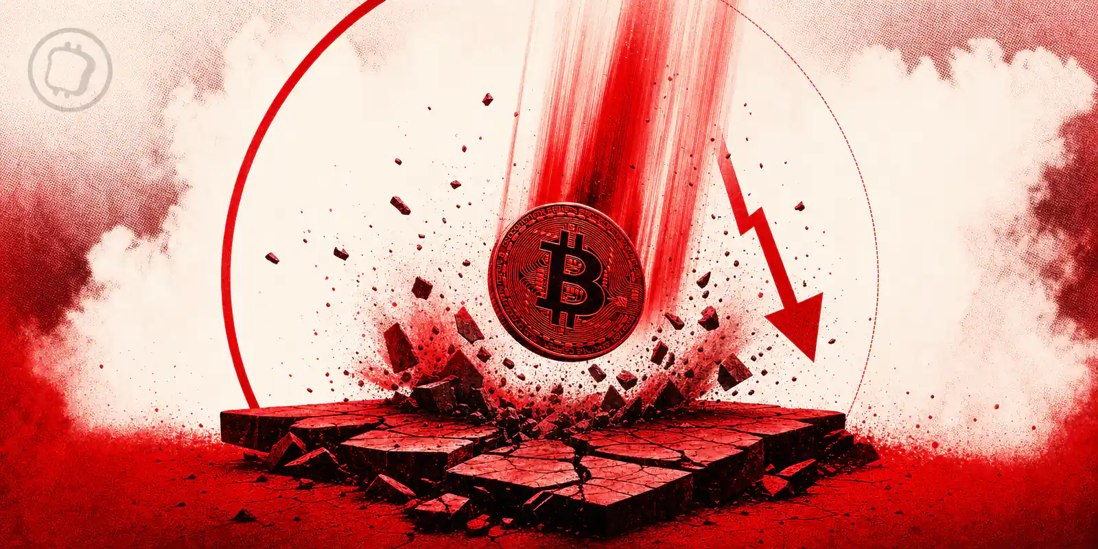 Bitcoin chute lourdement à 66 984 $, au plus bas depuis 2 mois